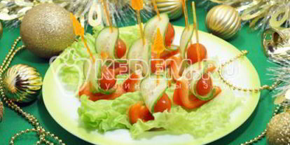 Шаг 4: канапе на праздничный стол кораблики