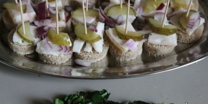 Шаг 3: канапе под водочку