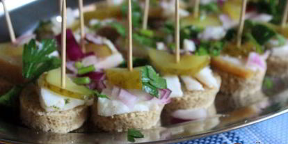 Шаг 4: канапе под водочку