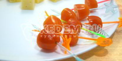 Шаг 1: канапе рождественский венок