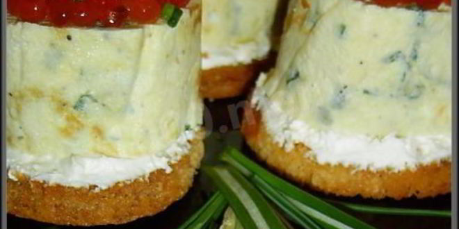 Рецепт канапе с икрой фейерверк вкуса