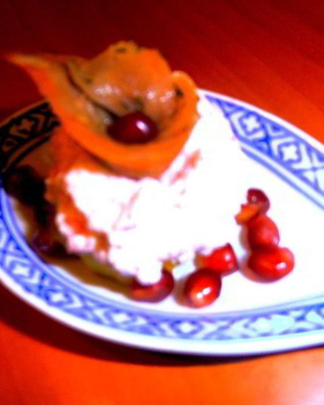 Рецепт канапе с лососем