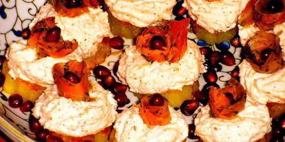 Шаг 14: канапе с лососем