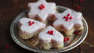 Рецепт Канапе с муссом из ветчины и рикотты