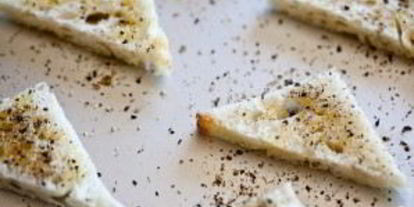 Шаг 1: канапе с помидорами