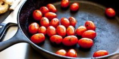 Шаг 3: канапе с помидорами