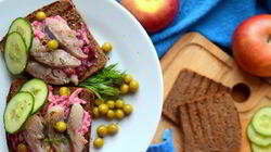 Рецепт Канапе Сельди беза шуб