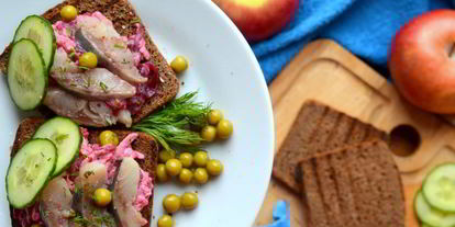 Шаг 4: канапе сельдь без шубы