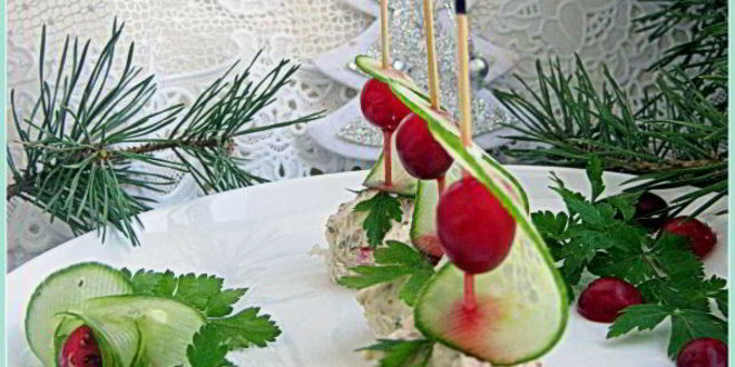 Рецепт канапе забава