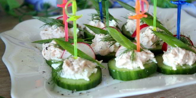 Рецепт овощных канапе девичьи посиделки