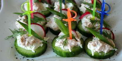 Шаг 4: овощных канапе девичьи посиделки