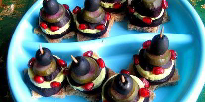 Шаг 18: пикантных канапе из свеклы