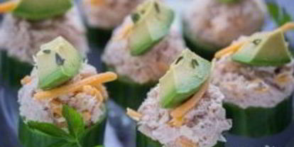 Шаг 3: праздничных канапе с тунцом