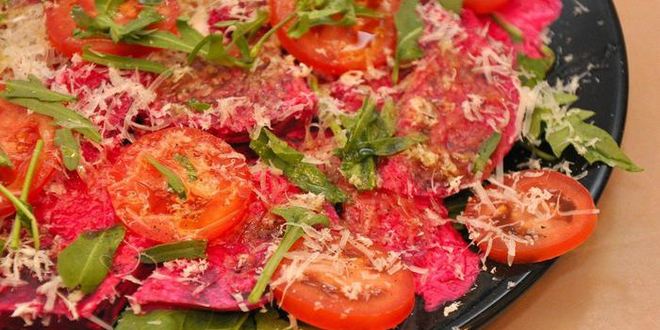 Рецепт карпачча со свеклой