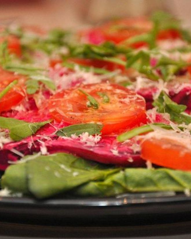 Рецепт карпачча со свеклой