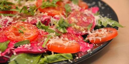 Шаг 1: карпачча со свеклой