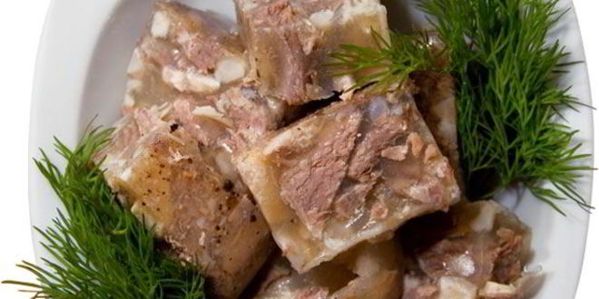 Рецепт холодца из говяжьих ножек