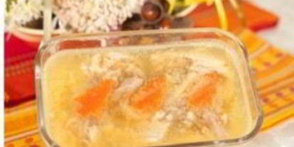 Шаг 4: холодца из куриной грудки с желатином