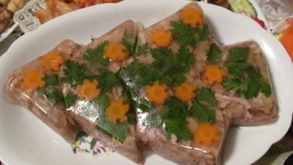 Рецепт Холодца иза куриных спинка