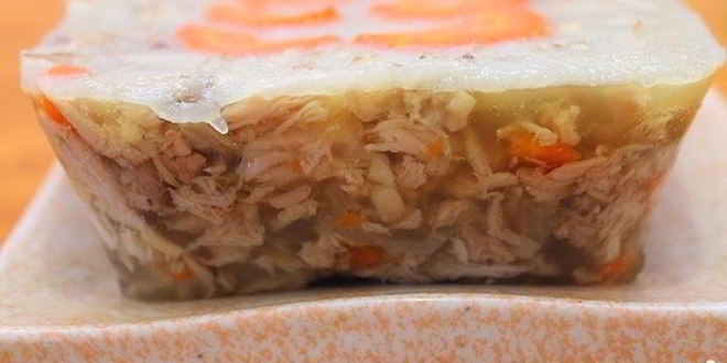 Рецепт холодца из курицы и говядины