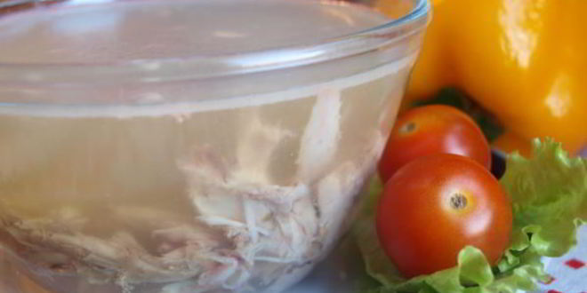 Рецепт холодца из курицы