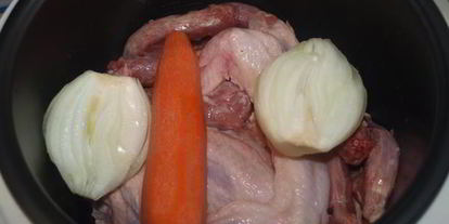 Шаг 1: холодца из курицы