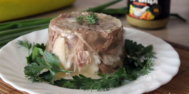 Рецепт холодца из свинины и индейки