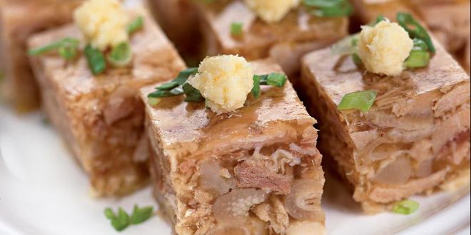 Рецепт холодца из свинины