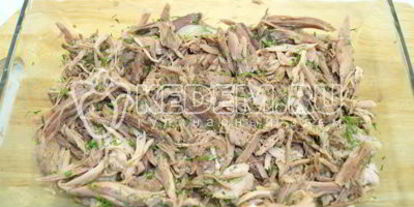 Шаг 5: холодца иза свиного рульков