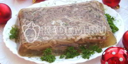 Шаг 7: холодца иза свиного рульков