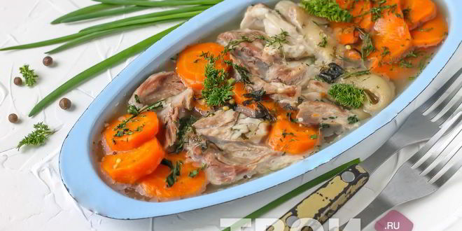 Рецепт холодца из свиных ножек