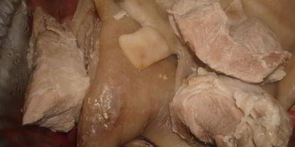 Шаг 3: холодца из свиных ушей