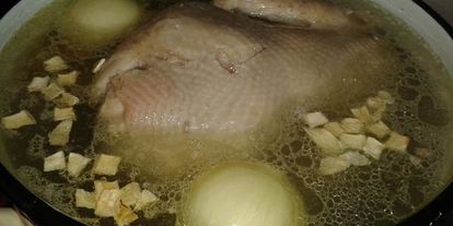 Шаг 2: холодца новогоднего