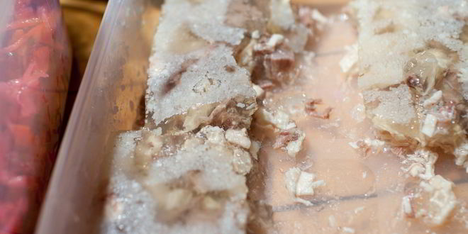 Рецепт куриного холодца с говядиной