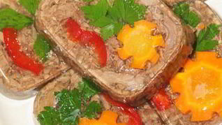 Рецепт Студня говяжий