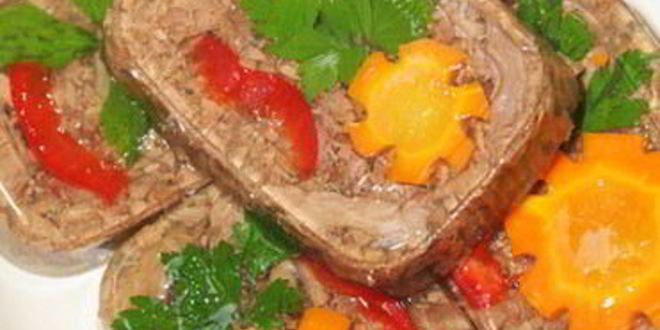 Рецепт студня говяжий