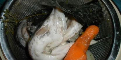 Шаг 2: студня холодец из рыбы