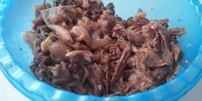 Шаг 2: студня холодец из свиной головы