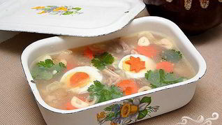 Рецепт Свиного холодца с соусом