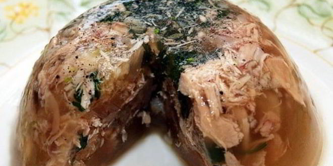 Рецепт свиного холодца