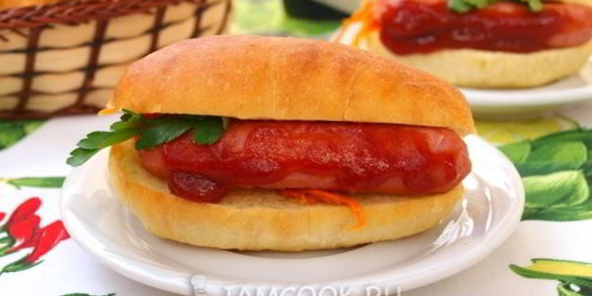 Рецепт булочек для хот-догов