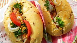 Рецепт Хот-дога по-домашнему