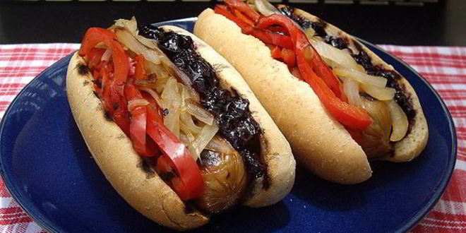 Рецепт хот-дога с кетчупом