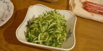 Шаг 1: хот-дога в лаваше