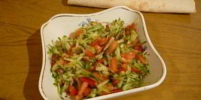 Шаг 2: хот-дога в лаваше