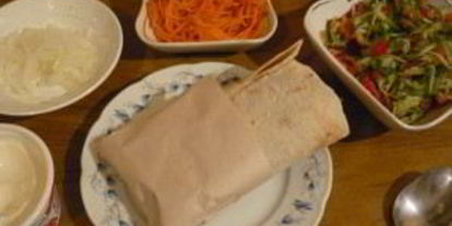 Шаг 5: хот-дога в лаваше