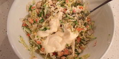 Шаг 6: коктейля из креветок с огурцом