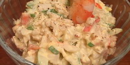 Шаг 7: коктейля из креветок с огурцом