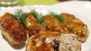 Рецепт Колбасы в сетке