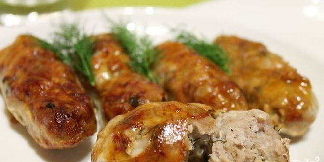 Рецепт колбасы в сетке